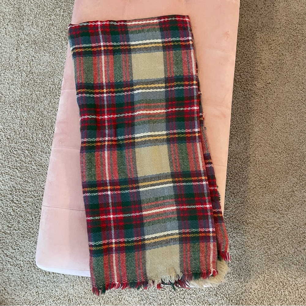 Tan Blanket Scarf